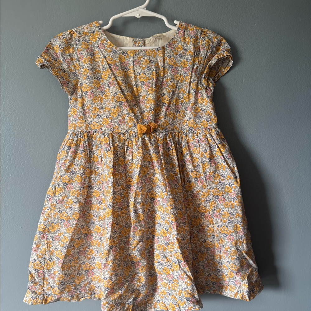 OshKosh B'gosh Yellow Floral Kids Dress